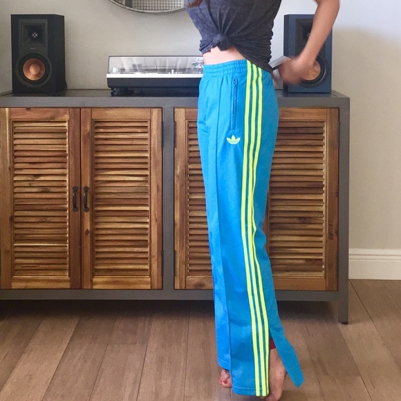 adidas firebird track pants navy